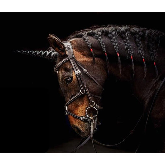 Classic Realistic Unicorn Horn for Horses and Ponies