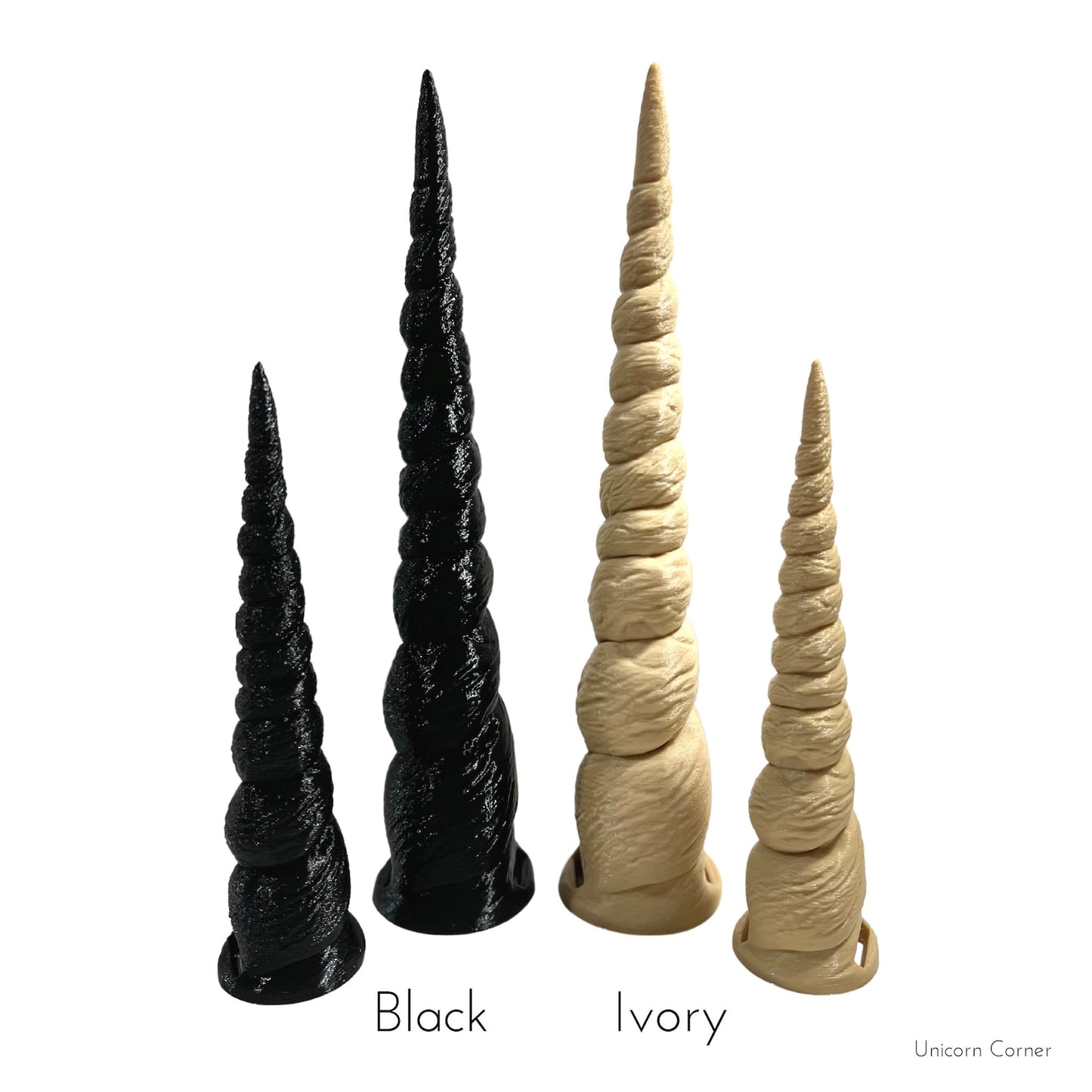 Textured Unicorn Horn for Horses and Ponies